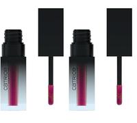 Catrie Cosmetics Ombretto Liquido Metallizzato MYSTIC FOREST, Lunga Durata, Pigmentato, Intensiva, Brillante, 4.5 ml (Confezione da 2)