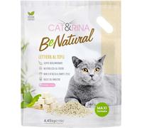 CATRINA Cat&Rina BeNatural Lettiera Vegetale Tofu e Pesca 10 Litri 10 LITRI