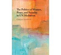 Catriona Standf The Politics of Women, Peace, and Security in (Copertina rigida)