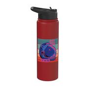 Catronaut Cat Astronauta nello spazio profondo della Stainless Steel Insulated Water Bottle