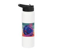 Catronaut Cat Astronauta nello spazio profondo della Stainless Steel Insulated Water Bottle