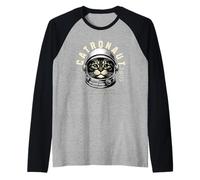 Catronaut - Exploring The Universe Maglia con Maniche Raglan