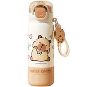 Catroon Capybaras Borraccia Kawaii Borraccia Sportiva in Acciaio Inox Tazza Termica Viaggio Capybara Drinkware per Palestra E Outdoor
