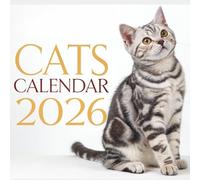 Cats 2026 Calendar: Adorable Cat Photography for Animal Lovers
