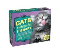 Cats Are Cheaper Than Therapy 2026 Day-to-Day Calendar (PRESALE 26/08/2025)