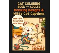 Cats at Home: Volume 2 Extended: Cat Coloring Book for Adults