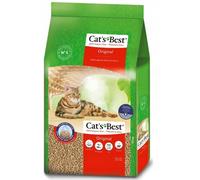 Lettiera agglomerante Cat's Best Original da 30 litri (13 kg).