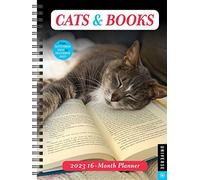 Cats & Books 2023 16-Month Planner - Universe Publishing