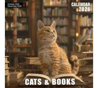 Cats & Books Calendar 2026: Literary Companions Nestled in Pages and Stories
