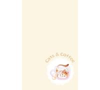 Cats & Coffee (Yellow): Cozy Journal Notebook with 5x8-inch Dot Grid Pages