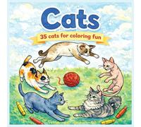 Cats - coloring book for children: Discover a world of purring diversity!