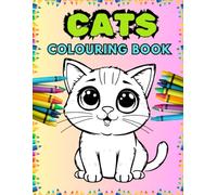 Cats Colouring Book: 25 Simple Colouring Page of Cute Little Cats