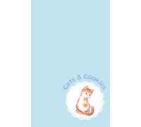 Cats & Cookies (Blue): Cozy Journal Notebook with 5x8-inch Lined Pages