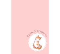 Cats & Cookies (Pink): Cozy Journal Notebook with 7x10-inch Dot Grid Pages
