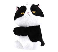 Cats Designs - Ciondolo multiuso a forma di gatto, accessorio unico, pratico ciondolo da appendere, ornamento per borse e, Medio, flanella, Nessuna pietra preziosa