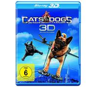 Cats & Dogs - La vendetta di Kitty Kahlohr Blu-Ray 3D - Cane e gatto NUOVO IM...
