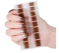Cats Eye Gels - Adesivi per unghie in gel, per avvolgere le unghie con brillantini, per unghie, per donne, gatti, occhi, gel per unghie