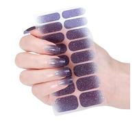 Cats Eye Gels - Adesivi per unghie in gel, per avvolgere le unghie con brillantini, per unghie, per donne, gatti, occhi, gel per unghie
