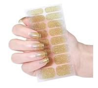 Cats Eye Gels - Adesivi per unghie in gel, per avvolgere le unghie con brillantini, per unghie, per donne, gatti, occhi, gel per unghie