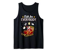 Cats for Everybody Christmas Cute Cat Lover Canotta