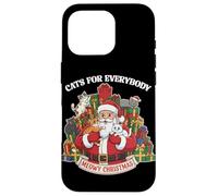 Cats For Everybody Christmas Funny Meowy Xmas Santa Custodia per iPhone 16 Pro