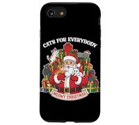 Cats For Everybody Christmas Funny Meowy Xmas Santa Custodia per iPhone SE (2020) / 7/8