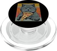 Cats Gamer Cat Lover Gaming Pizza All Need PopSockets PopGrip per MagSafe