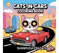 Cats in Cars: Coloring Book for Kids