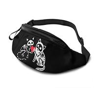 Cats In Love Tasca a Tracolla Regolabile Borsa a Tracolla Borsa sul Petto per Viaggiare Escursionismo Ciclismo Corsa