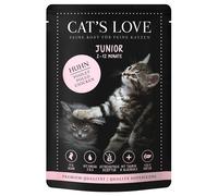 Cat's Love 12 x 85 g - Junior Pollo