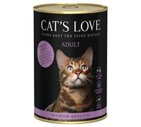 Cat's Love 6 x 400 g Umido per gatto - Pesce e Pollo