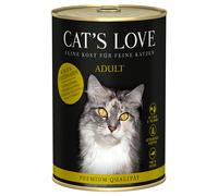 Cat's Love 6 x 400 g Umido per gatto - Vitello e Tacchino