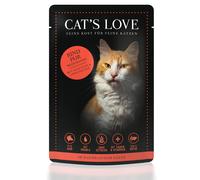 Cat's Love ADULT MANZO PUR con olio di cardo e radice di tarassaco 85gx12
