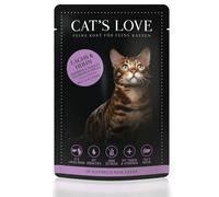 Cat's Love ADULT MIX SALMONE & POLLO con prezzemolo & olio di salmone 85gx12