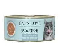 Cat's Love alimento complementare filetto FILET Pur salmone 100gx6