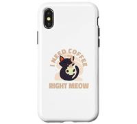Cats Love Velvet Paw Meow: Regali Cat Mom Apriscatole Custodia per iPhone X/XS