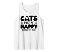 Cats Make Me Happy You Not So Much Humans Make My Head Hurt Canotta