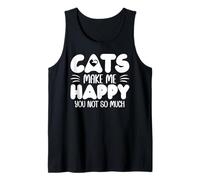Cats Make Me Happy You Not So Much Humans Make My Head Hurt Canotta