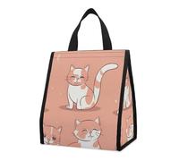 Cat's Movements Are Different Borsa termica per il pranzo per donne e uomini, borsa della spesa riutilizzabile, grande borsa termica a tenuta stagna, pieghevole, portatile, per lavoro, campeggio