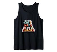 Cats Naps And Snacks Pet Owner |--- Canotta