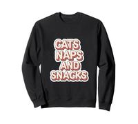 Cats Naps And Snacks Pet Owner |-- Felpa