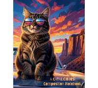 Cats on a Car: A Cute Cat Composition Notebook For Cat Lovers 110 Pages, Wide Ruled) from the Catalicious Composition Book Collection