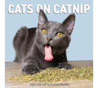 Cats on Catnip Wall Calendar 2026 (PRESALE 12/08/2025)