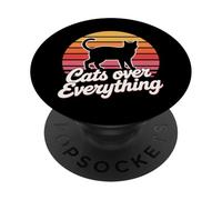 Cats Over Everything PopSockets PopGrip Adesivo