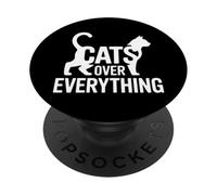 Cats Over Everything PopSockets PopGrip Adesivo