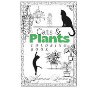 Cats & Plants coloring book