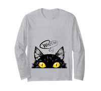 Cats Rule The World, Cool Funny Cats Graphic Cool Designs Maglia a Manica