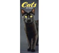 Cats Slim 2027 Calendar | Slimline Wall Calendar | Cat Gift | Plastic Free Packaging | by Avonside Publishing