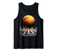 Cats Walking in Space Cat Astronaut Mars Planet Cat Lover Canotta