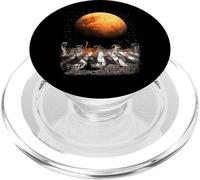 Cats Walking In Space Cat Astronaut Mars Planet Cat Lover PopSockets PopGrip per MagSafe